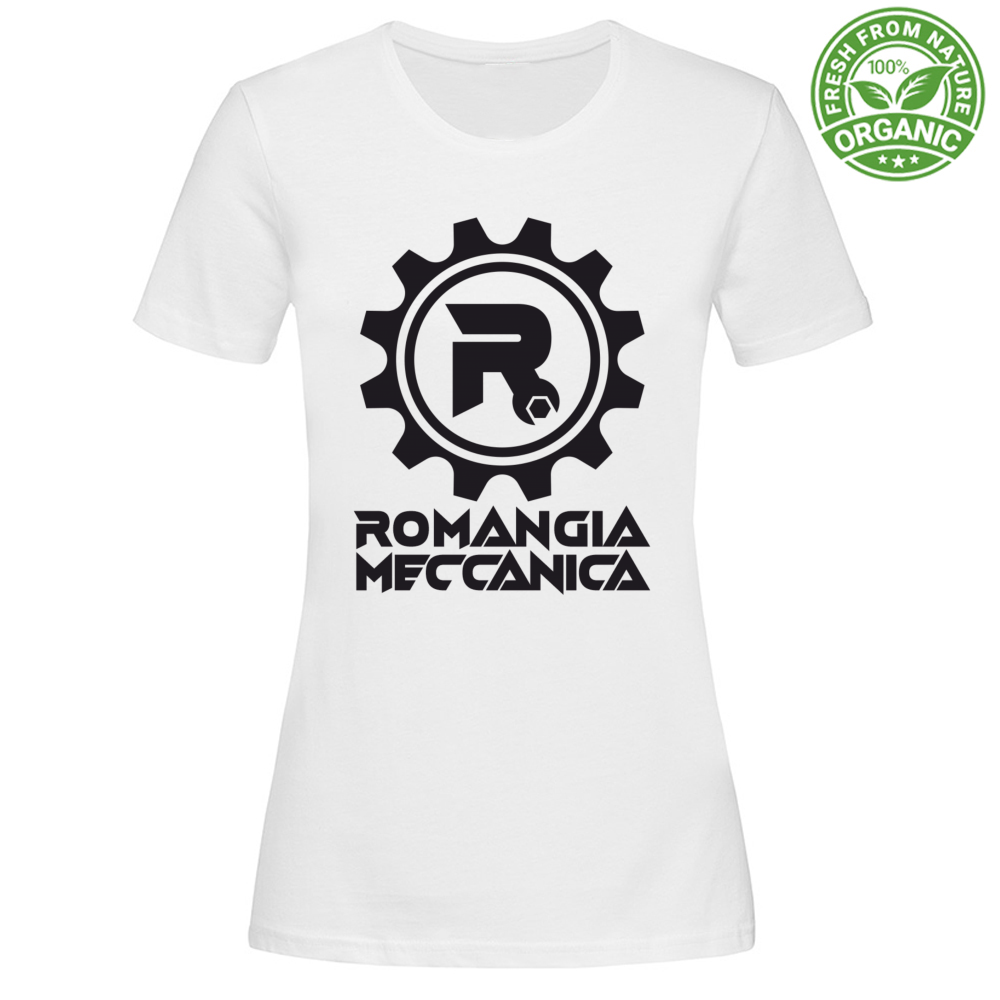 T-Shirt Woman Organic RM Big Logo Woman
