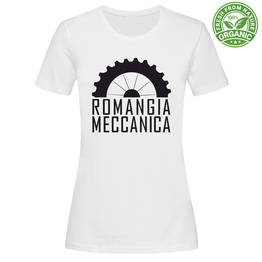 T-Shirt Woman Organic RM 1/2 Wheel Woman